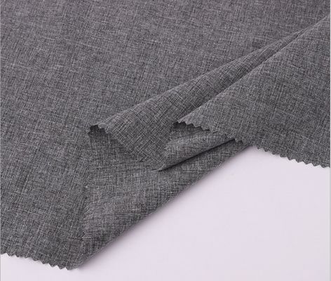 グレー メランジェ 4 Ways ストレッチ 家庭用繊維用ポリエステル織物 35年 プロ