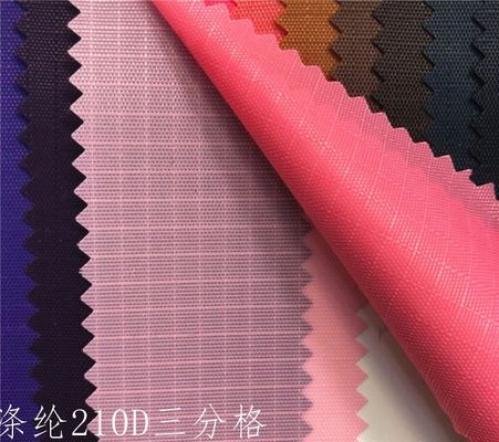 防水・耐涙 210D リップストップ オックスフォード キャンピング テント/バックパック用
