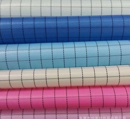ポリエステル/綿 アンチ静止性 クリーンルーム用 検査用衣料品用 ESD 安全布