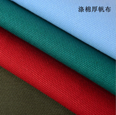 重量キャンバス100% 綿13OZ 10/3*10/3 39*26 青島PVCコーティング 純織物