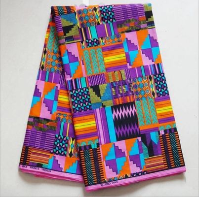 100%綿 アフリカンワックス アンカラ 繊維 衣料品 24*24 糸数