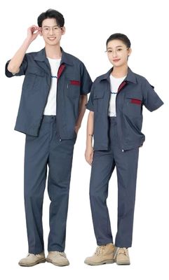 労働服 繊維 シンプルスタイル 65% ポリエステル 35% 綿 260gm 防水キャンバス