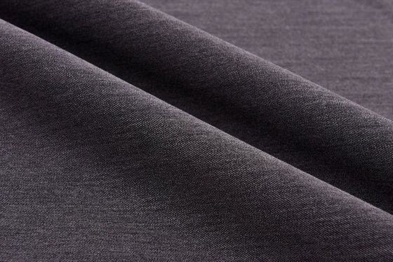 Jinsuo Grey Melange 4 Ways Stretch 中程度の重さで130*70密度の織布