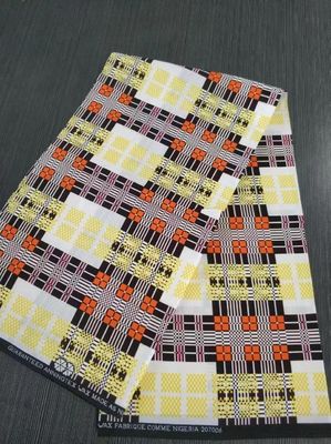 100% 綿 リアル ワックス アフリカン アンカラ 織物 カード 糸 タイプ と BATIK パターン