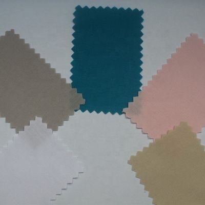 ポリコットン シンプル 染色ポップリン 織物 TC ポケット/内膜 80/20 45x45 110x76 織り 1/1 ポップリン