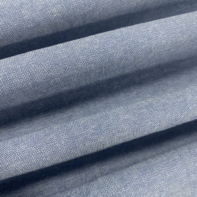 デニム 織物 21s 模倣100% 綿 薄いシャツ デニム ニット 優遇 小規模注文