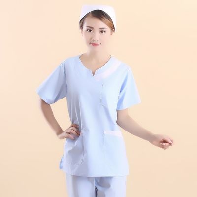 トップ- TC 65/35 または 100% コットン 看護師/医師 制服 布の幅 58/60 カスタマイズされた色