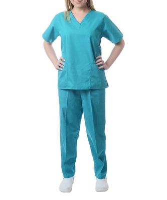 65% ポリ 35% コットン トワイル TC 布 病院 看護師 医者の制服 軽量