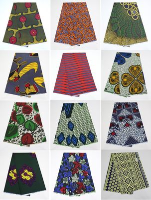 スーパーワックス オランダ 100%綿 衣装 衣装 幅 57/58 "スタイル DOT