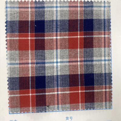 中程度の重量 染料糸 ストレッチ ループ ワークウェア用 ジャッカード 織物 80 20 ポリコットン TC