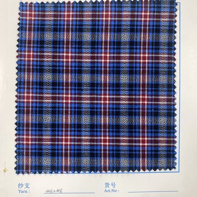 中程度の重量 染料糸 ストレッチ ループ ワークウェア用 ジャッカード 織物 80 20 ポリコットン TC