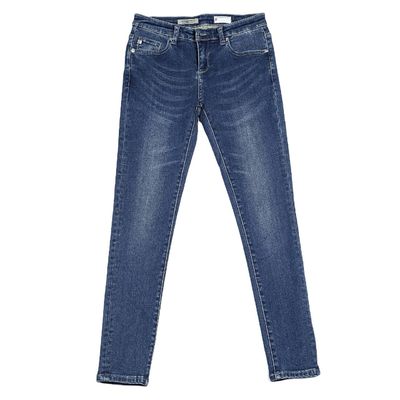 ジャンスのためのジーンズ用織物 180gm 230gm 300gm 洗濯 100% 綿製 染色
