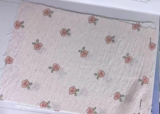 衣類 抗静的 ニット コットン シャツ 透気性のある素材の印刷布