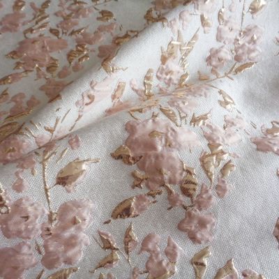 100% ポリエステル メタリック ジャッカルド ブロケード 布 準備済み ストック 色の あなたの要求