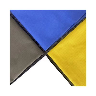 純染色ポリコットン リップストップ 労働服 スーツ用 防水で耐久性のある素材